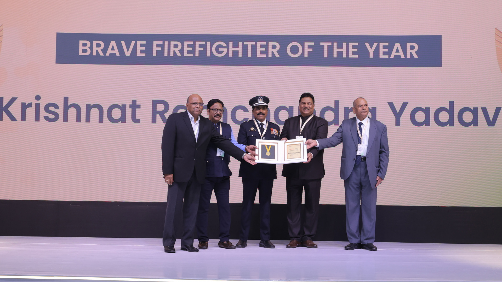 BRAVE FIREFIGHTER OF THE YEAR_Krishnat Ramchandra Yadav