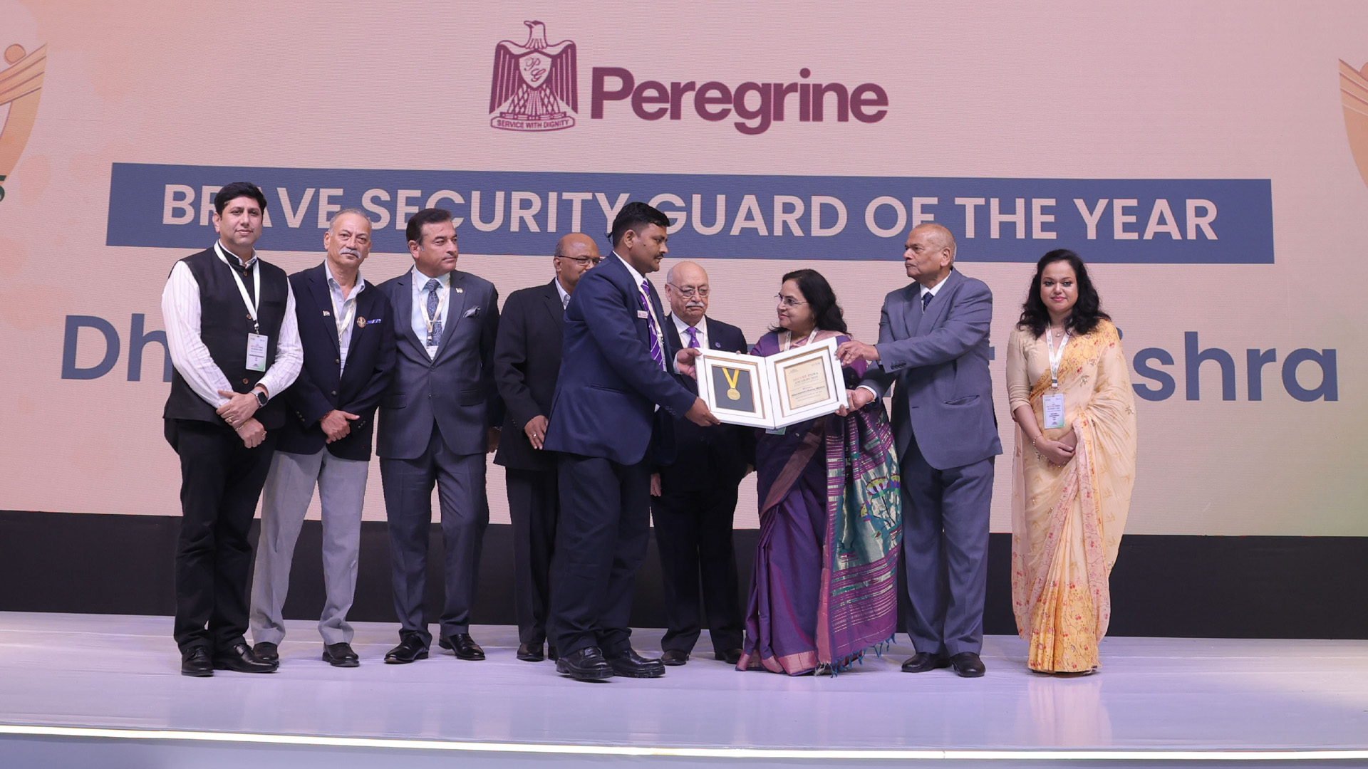 BRAVE SECURITY GUARD OF THE YEAR_Dharmendra Kumar Mishra