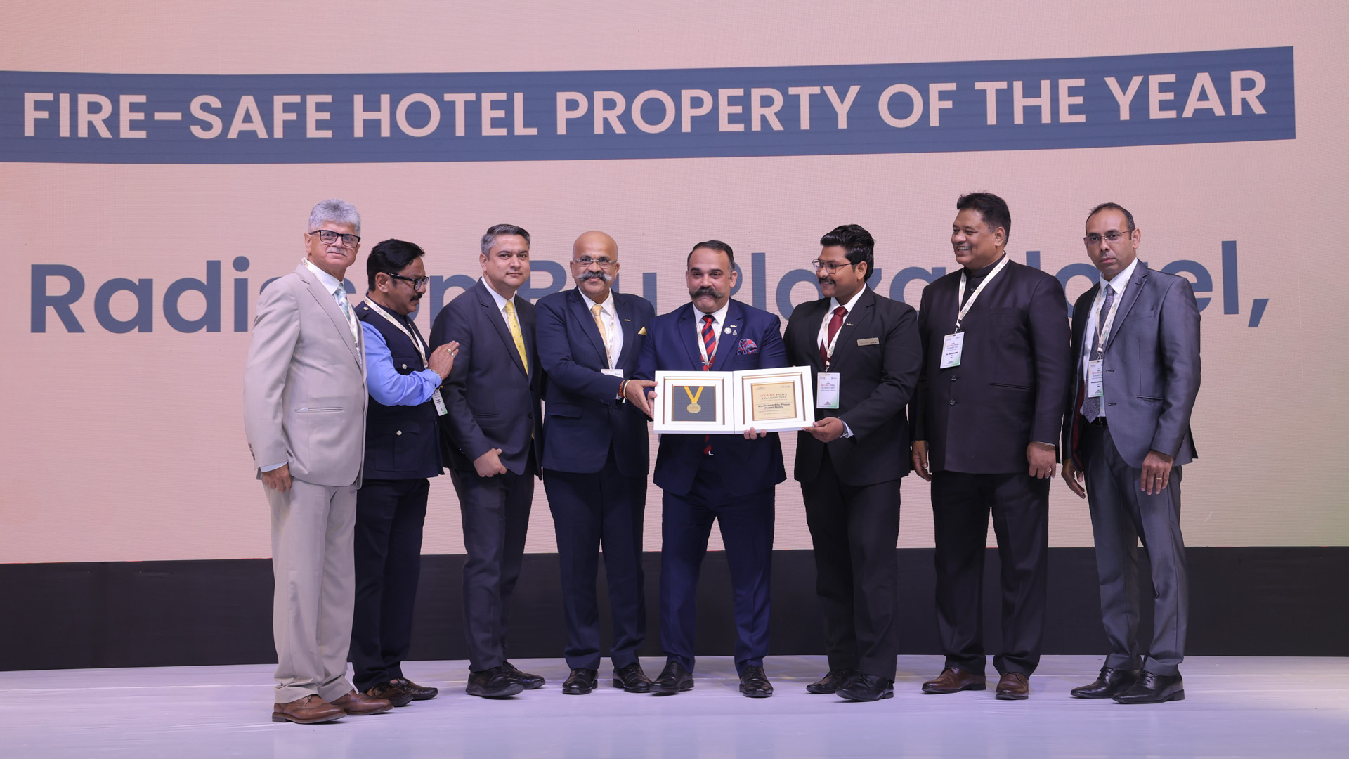 FIRE-SAFE HOTEL PROPERTY OF THE YEAR_Radisson Blu Plaza Hotel, Delhi