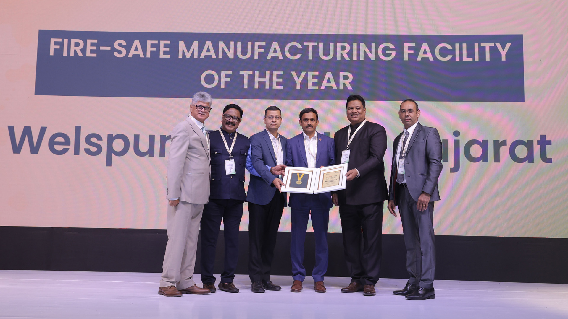 FIRE-SAFE MANUFACTURING FACILITY OF THE YEAR_Welspun Corp Ltd , Gujarat